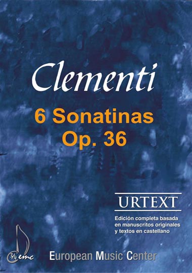 6 sonatinas Op.36. M. Clementi Piano European Music Center