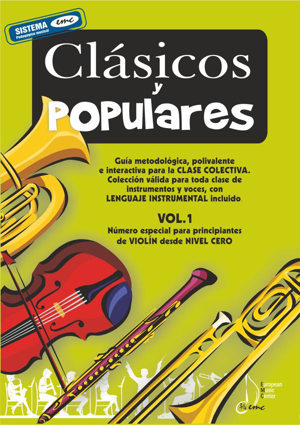 Clásicos y populares vol. 1 violín European Music Center